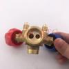 Special cylinder valve for recycling and filling/high and low pressure claw valve/explosion-proof refrigerant bottle mouth valve