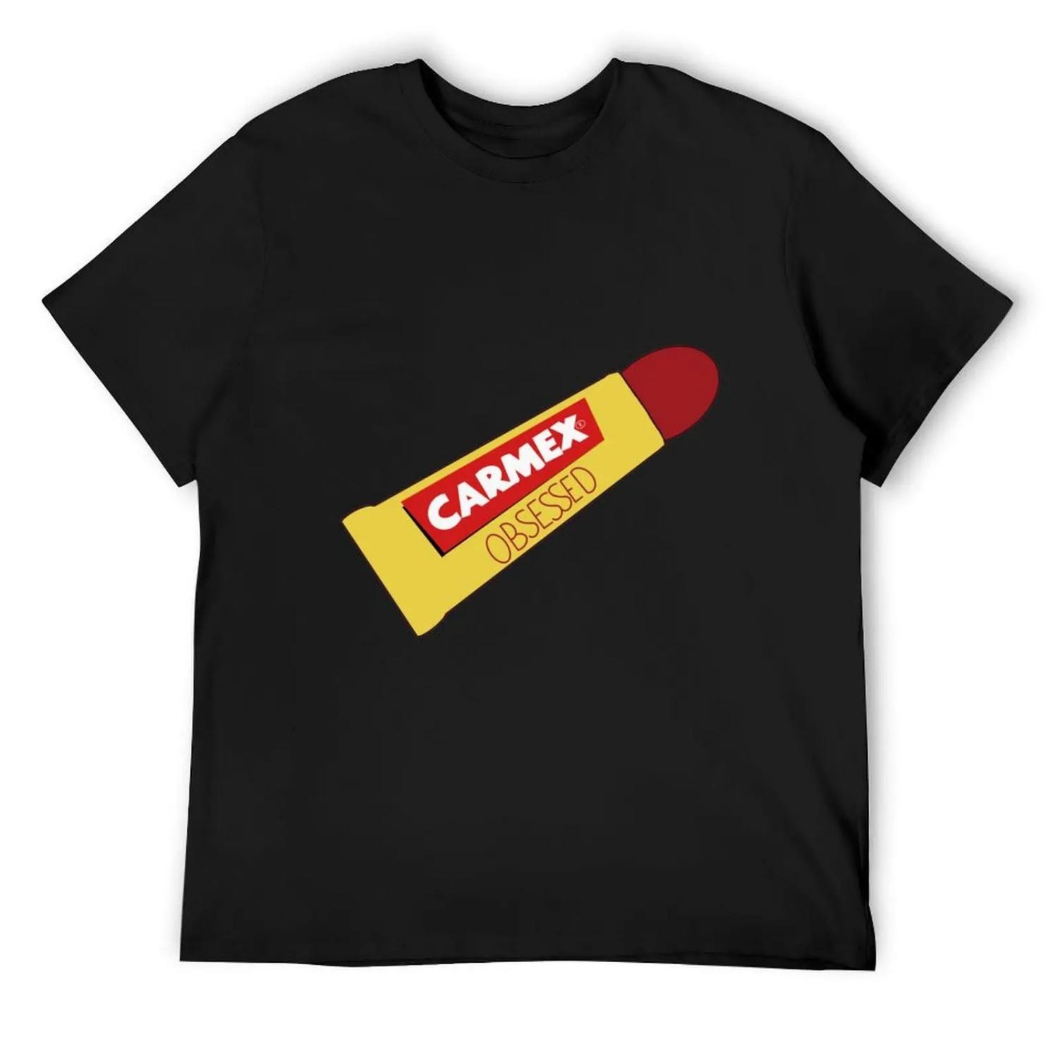 

Carmex chapstick T-Shirt vintage t shirts tops Short sleeve tee mens graphic t-shirts big and tall XXXXXL різнокольоровий