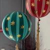 3 sztuki Nowe 22-calowe Balony z Folii Aluminiowej Duża Gwiazda w Paski Balon 4D Dekoracja Balony KTV Galeria Handlowa Szkoła