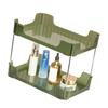 Desk Storage Rack Multipurpose Simple Light Luxury Double Layer Desktop Display Shelf for Home Bathroom