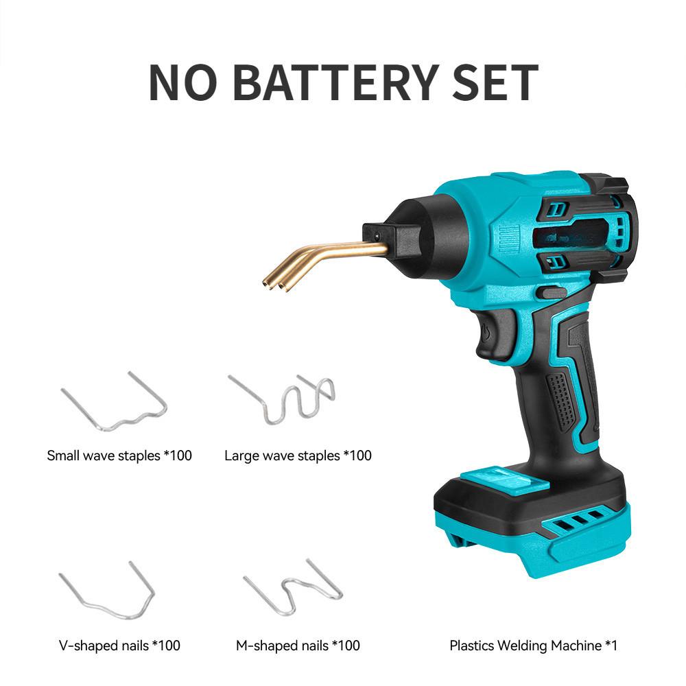 Noul pistol de sudură din plastic cu încălzire rapidă de 500 ℃, reîncărcabil, eficient, kit de reparare a fisurilor pentru bara de protecție a mașinii, mașină de sudat fisuri din plastic