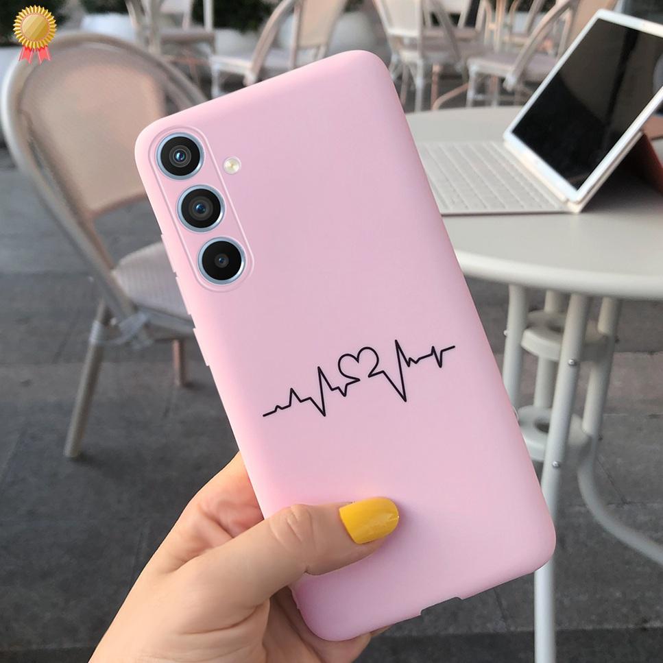 For Samsung Galaxy A24 A 24 4G Case Cute Shockproof Silicone Cartoon Back Cover For Samsung A24 SM-A246M A 24 Funda