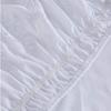 Top Selling Nice Eleagnt Jacquard Craft Stereoscopic Lace Floral Ruffles Bed Skirt With Strong Elastic Belt -15 Inch High