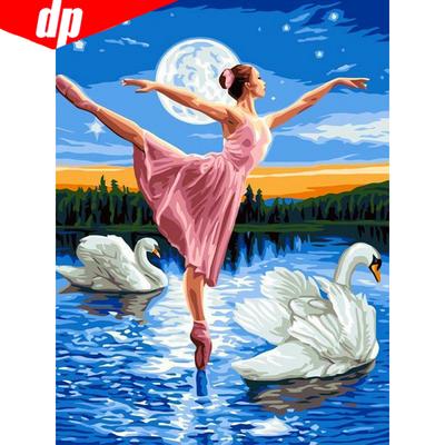 5D DIY Diamant Malerei Porträt Mädchen Volle Runde Stickerei Verkauf Strass Bild Diamant