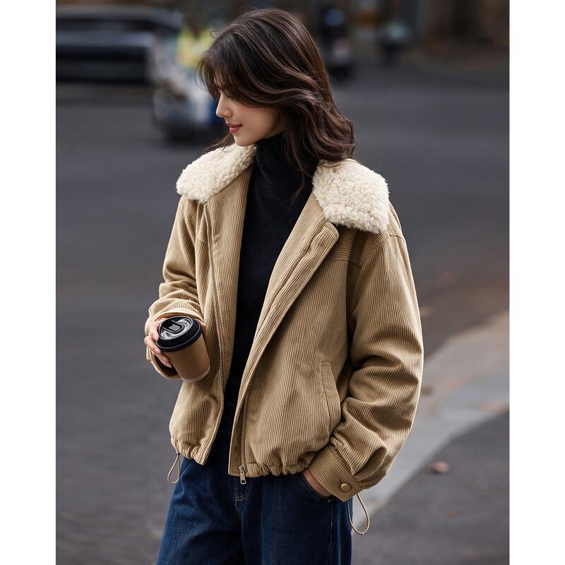 Vintage Corduroy Padded Jacket