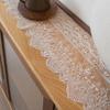 European Table Flag Lace Fabric Dining Table Cloth Coffee Table Flag American White TV Cabinet Long Tablecloth Decorative Towel