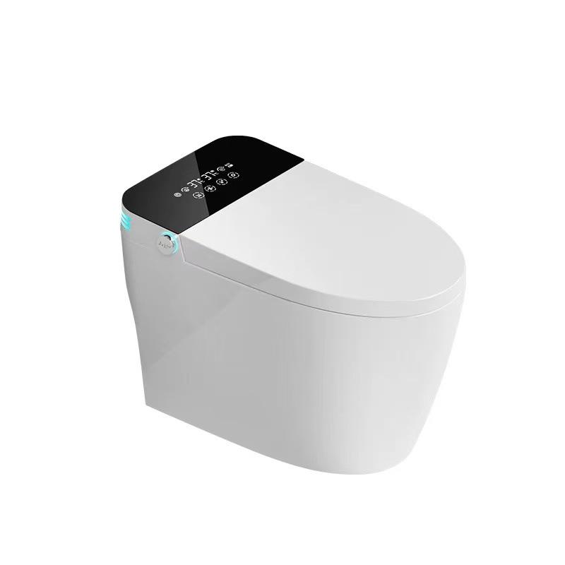 Smart One-Piece Automatic Toilet with Foam Shield, Instant Heating & Multifunctional Features for Hotel Use