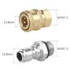 Pressure Washer Quick Connect Adapter Connectors 1/4 Male M22/14 Female