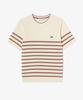 LACOSTE Women'S Striped Short Sleeve Sweater Af415E-56G 056