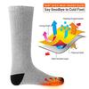 Adjustable Heated Socks for Men & Women – Remote Control, Long, Outdoor Skiing