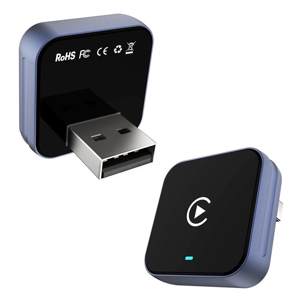 CP030-4 Wired to Wireless CarPlay Smart Box: Customizable Cross-border Car Machine Interconnection