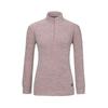  MounTia  Women S Fleece Polar Half Zip T ShirT Pale Beige