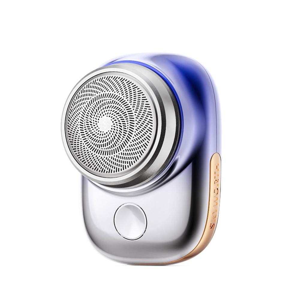 METZ Electric Small Travel Compact Electric Shaver for with Portable Rotary Low IPX7 15 Perfect for Business Carrying In the or As a Gift Shaver,