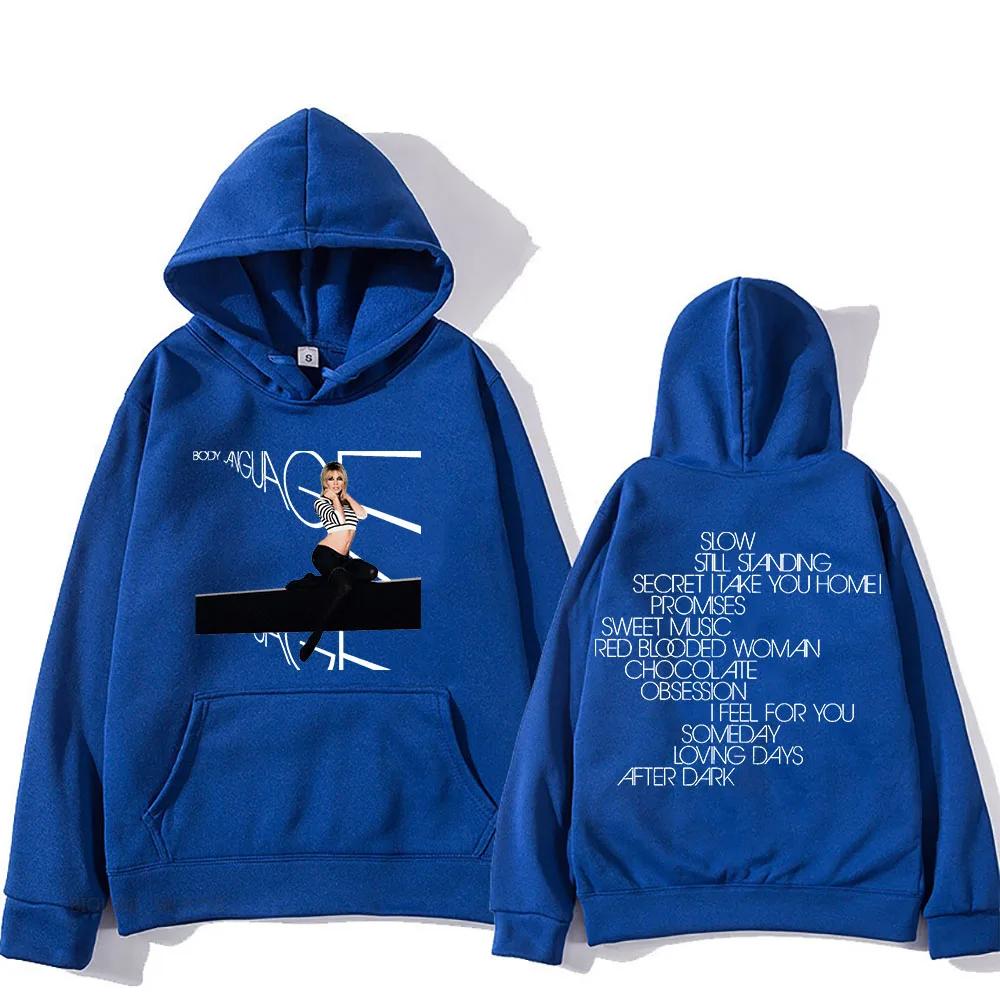 Tana tili kapyushonli uzun qisma Harajuku svitshoti grafik bosma flis kapyushonli kiyimlar Sudaderas kundalik puloverlar
