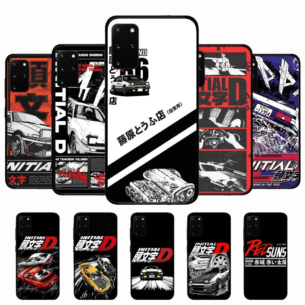 Racing Anime Initial D Phone Case For Samsung S 24 Fe 25 Ultra Plus 20 Lite 21 30 22 23 24 22 Ultra 5G Fundas