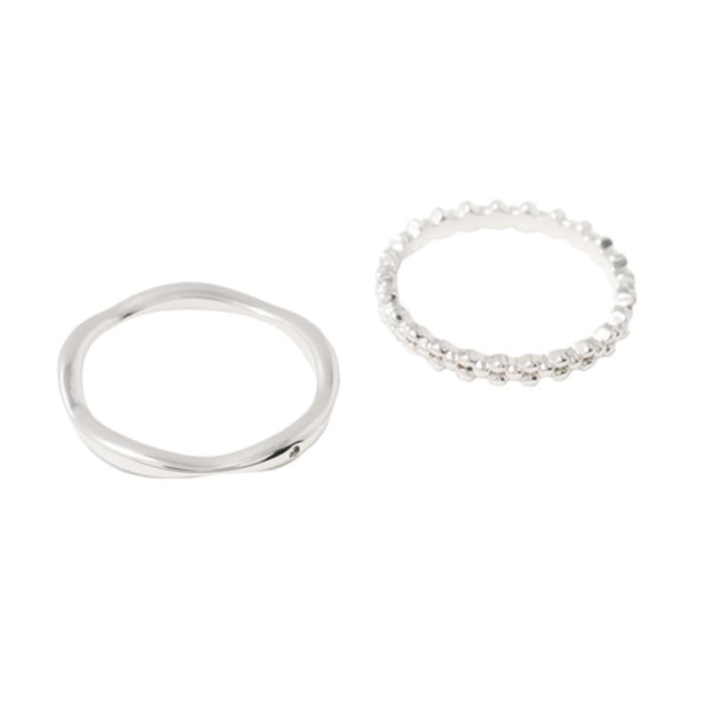 Denu [Wavy Layered Set Rings 1+1]