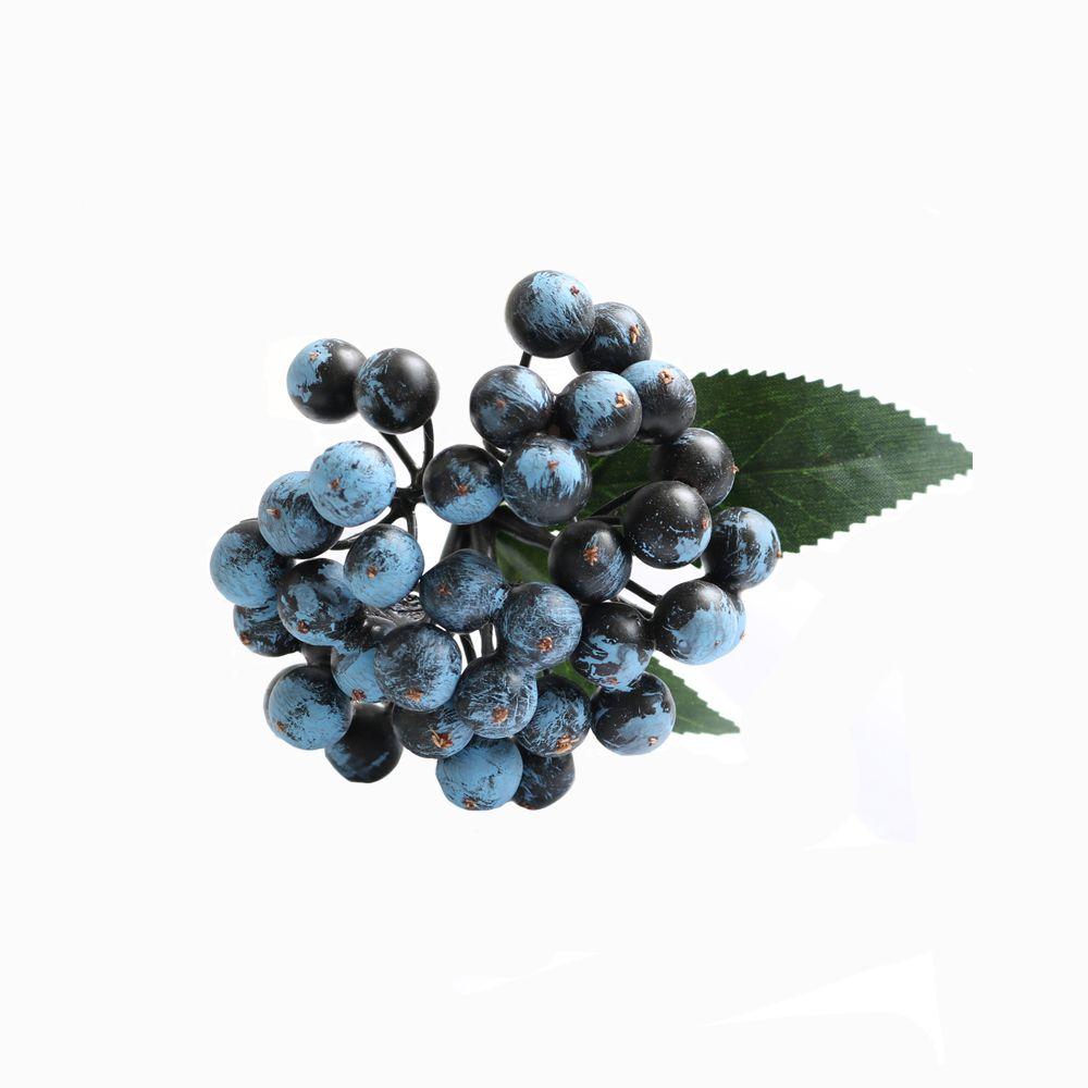 Christmas Wedding Decoration Red White Berries Mini Berry Spike Fake Flower Artificial Flowers Foam