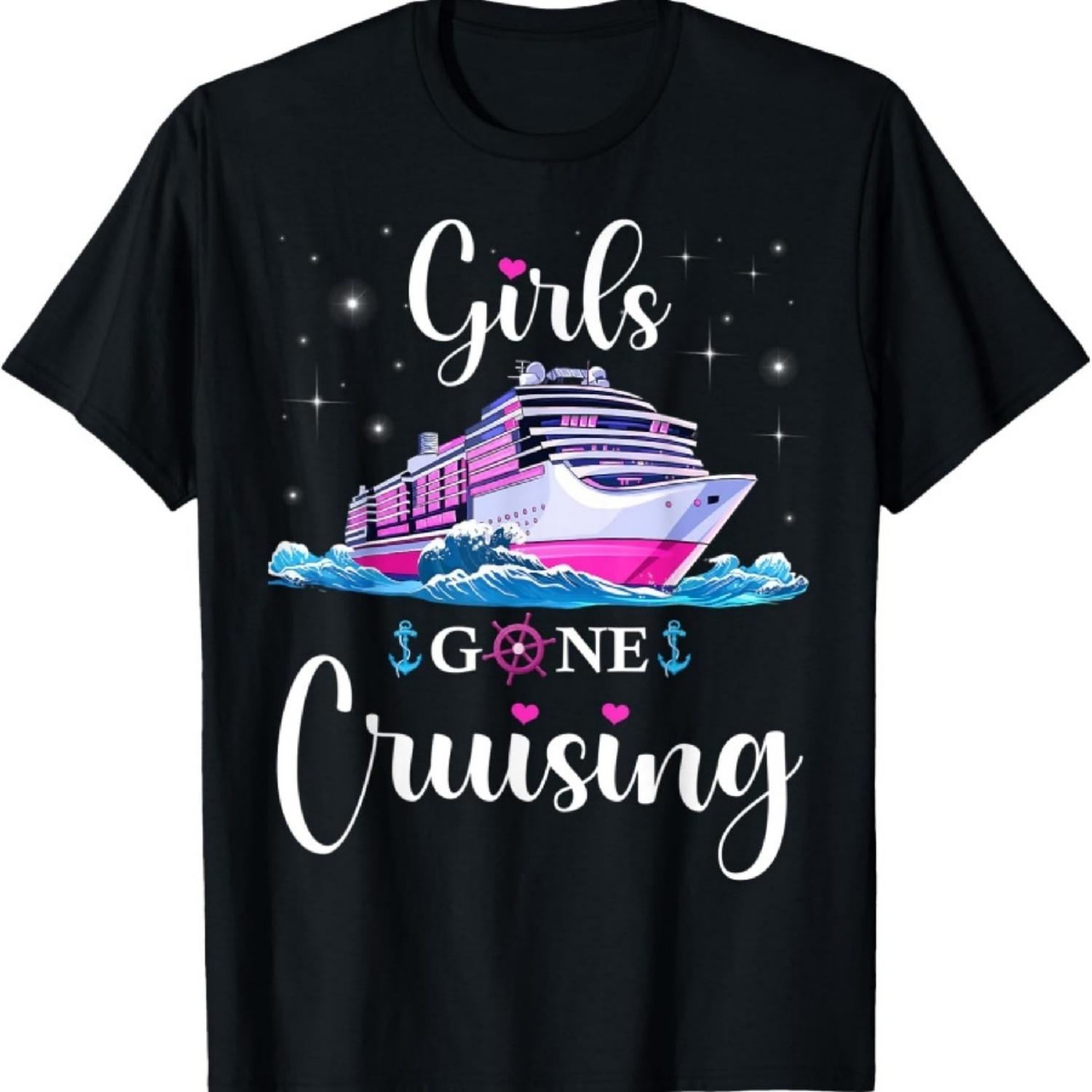 Девушки в круизе Любители круизов Круизеры Женщины Королевы Футболка S