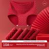 Female Spring and Autumn Cotton Wedding Festival New Year Red High Waist Antibacterial Crotch Triangle Underwear