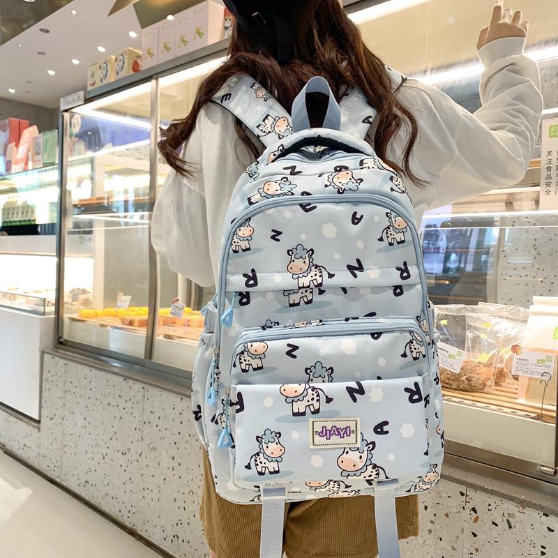 Рюкзак с мультяшным принтом — фото 6