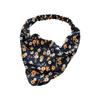 Rural Style Triangular Headscarf Women's Elastic Band Headscarf Printing Summer Elastic Triangular Headband Versatile O4P9
