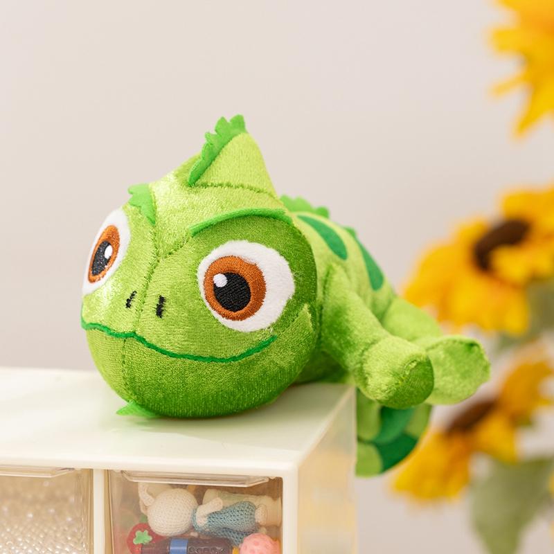 Kuschelige Cartoon-Plüschtiere Chamäleon Eidechse Pose Puppe Warm Gemütlich Kinderbegleiter Weihnachten Geschenk Heimdeko 13cm-16cm