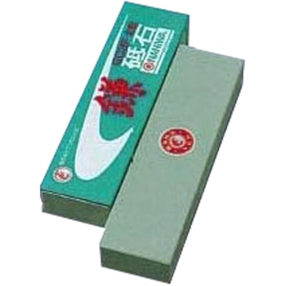 Naniwa Grinding Industry (NANIWA) Shrimp Seal GC Square 3F Sickle Whetstone #800 Large IL-1100 15...