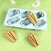Almond Nut Mousse Cake Mold Coffee Bean Shaped Silicone Baking Pan for French Desserts Jelly Chocolate Non-Stick Easy-Release Dessert Mold