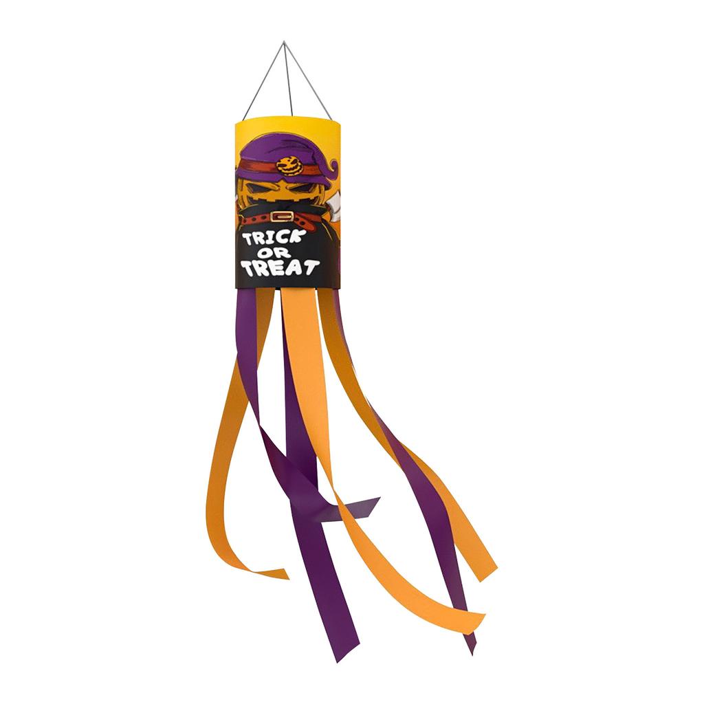 New Halloween Wind Flag Pendant Festival Yard Decoration Flag Party Wind Sock