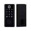 Smart WiFi Graffiti Lock: Electronic Deadbolt for Wooden Doors with Fingerprint, Key Card, and Password Access