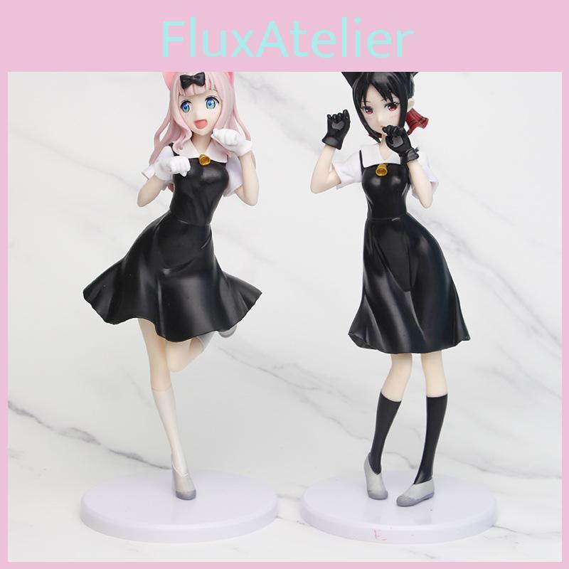 Elegant Kaguya-sama Model Kaguya Shinomiya Chika Fujiwara Pvc Anime Figurine 22cm Display Piece