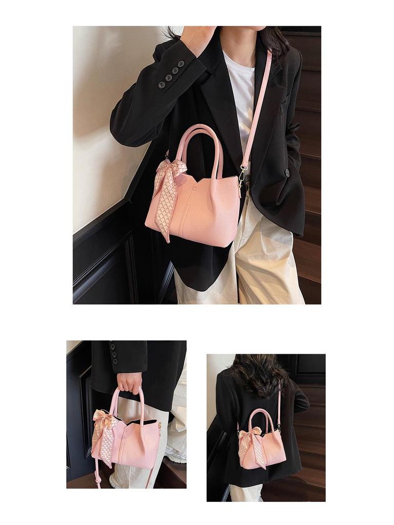 2025 Women's Premium Korean Fashion Handheld Tote: Large Capacity Crossbody for Work & Commute