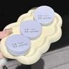 Cappuvini Pressed Powder White Brightening Oil Control Concealer Lasting Natural Face Makeup Setting Powder Waterproof Cosmetic