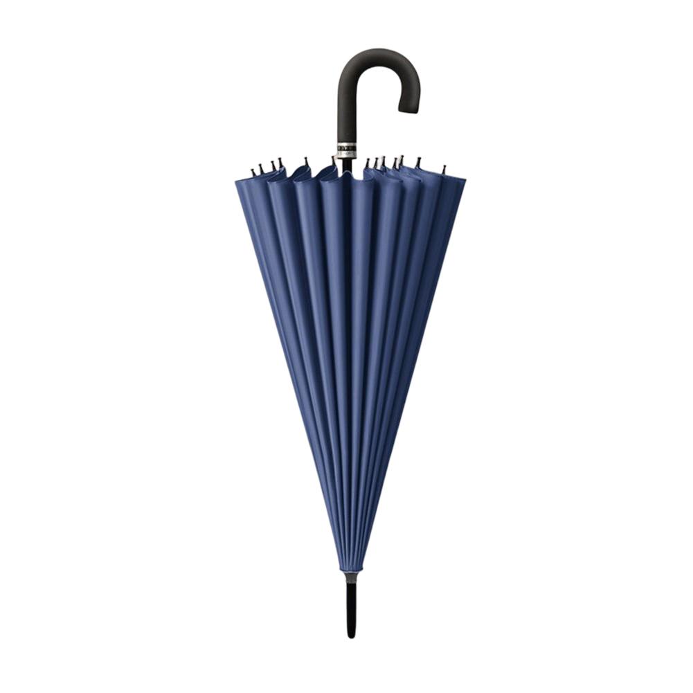 24 Bone Long Handle Umbrellas Creativity Flowering in Water Large Umbrella Reinforcement Windproof Parasols Sun Rain Umbrellas