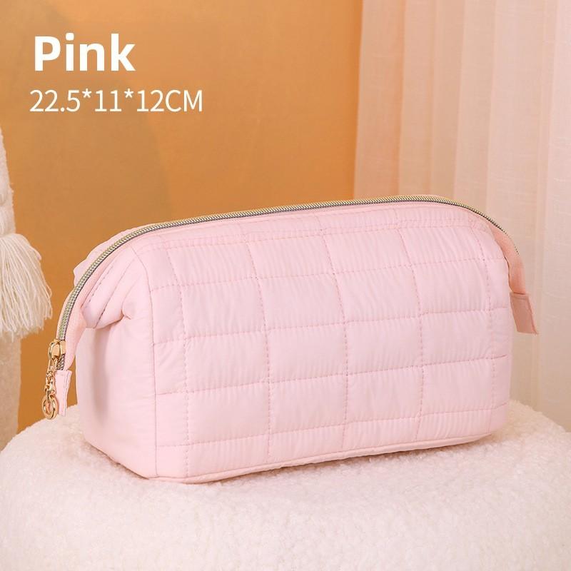 Urban Minimalist Cosmetic Bag With Thickened Design And Lightweight Fabric For Women And Men
