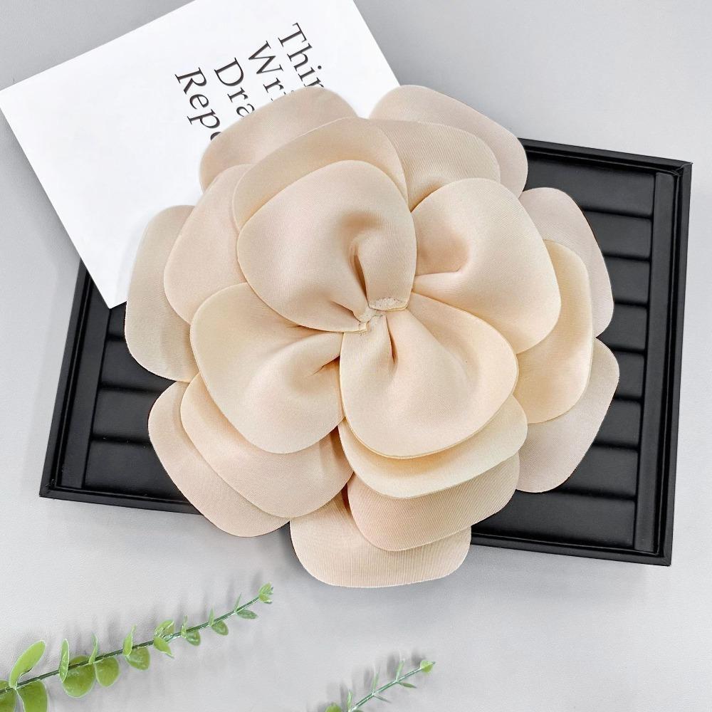NEW 29cm 3D Big Flower Lace Patch and Appliques Sew-On Wedding Dress Apparel Sewing Applique