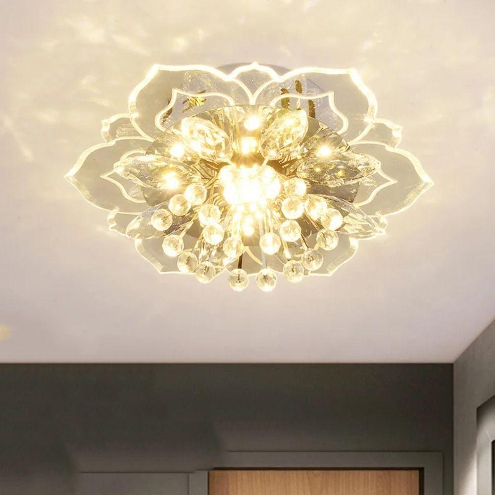 

9W LED Ceiling Lights Modern Pendant Lamp Home Decoration Ceiling Spotlights Kitchen Concealed Pink