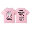 Singer Yungblud Idols World Tour 2026 Tshirt Men Women High Quality Fashion Oversized T Shirts Summer Casual Cotton Tshirts