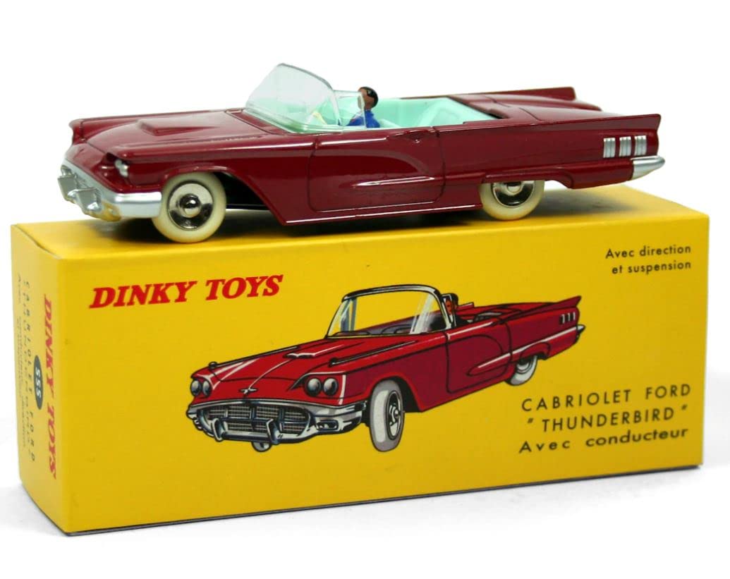 

DINKY TOYS 1/43 Ford Thunderbird Red Reissue Miniature Car 555