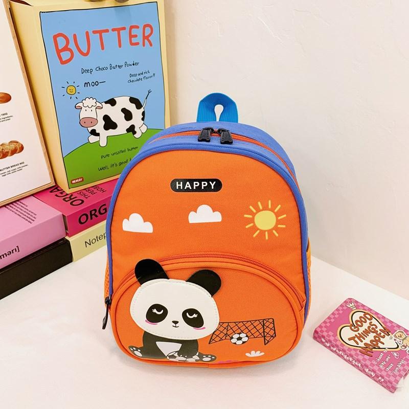 Kindergarten Primary School Students Schoolbag Cartoon Cute Little Panda Baby Backpack Children'S Backpack