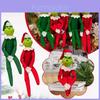 Weihnachts-Grinch-Puppe Dekorationen Weich Bequem Und Perfekt Als Feiertagsdekorationen Und Geschenke