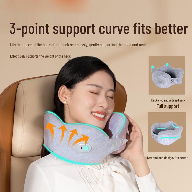 

Hezheng U-shaped Cervical Massage Pillow