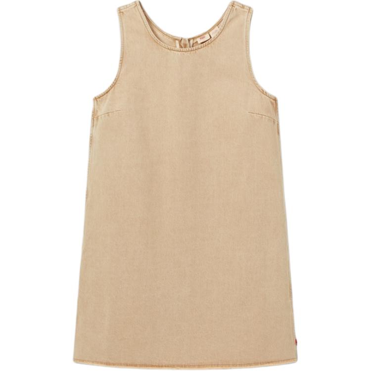 

Levis Повседневное Удобное Джинсовое Платье без Рукавов Женские платья Бежевый 003SJ-0000 XS