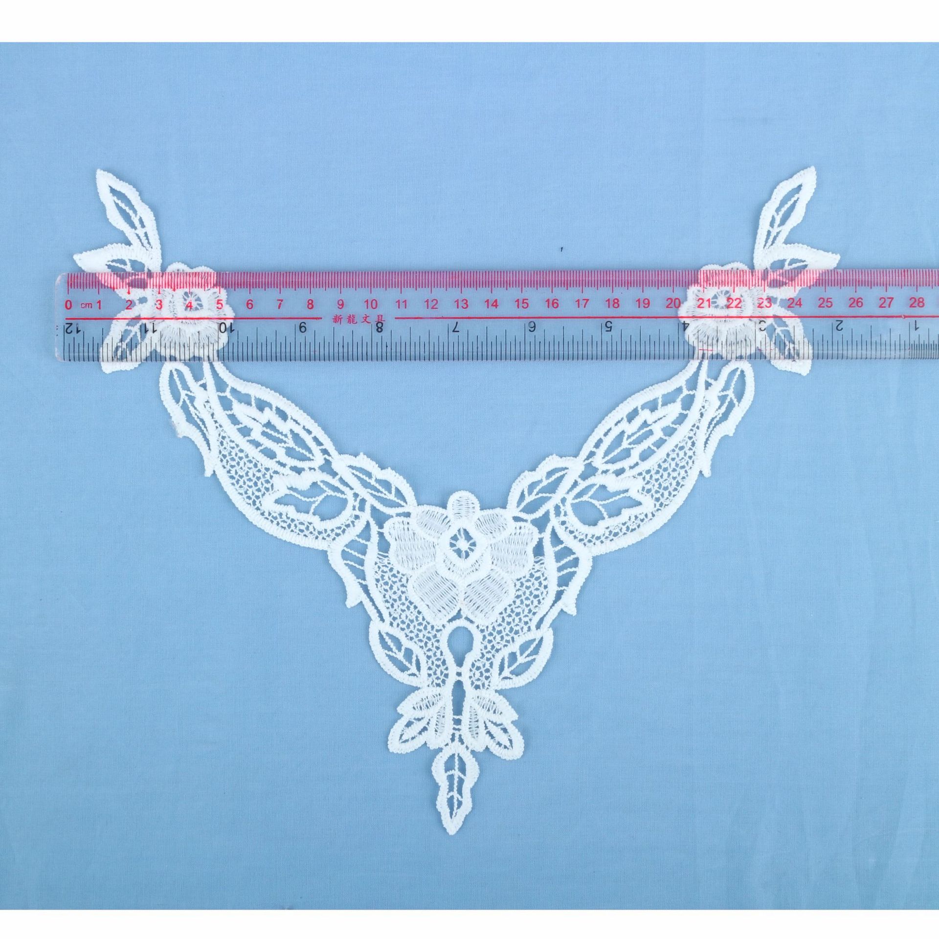 Кружевной Водорастворимый Кружевной Воротник, Вышитый Кружевной Воротник DIY Аксессуары для Одежды Блузки Ажурный Воротник y29q