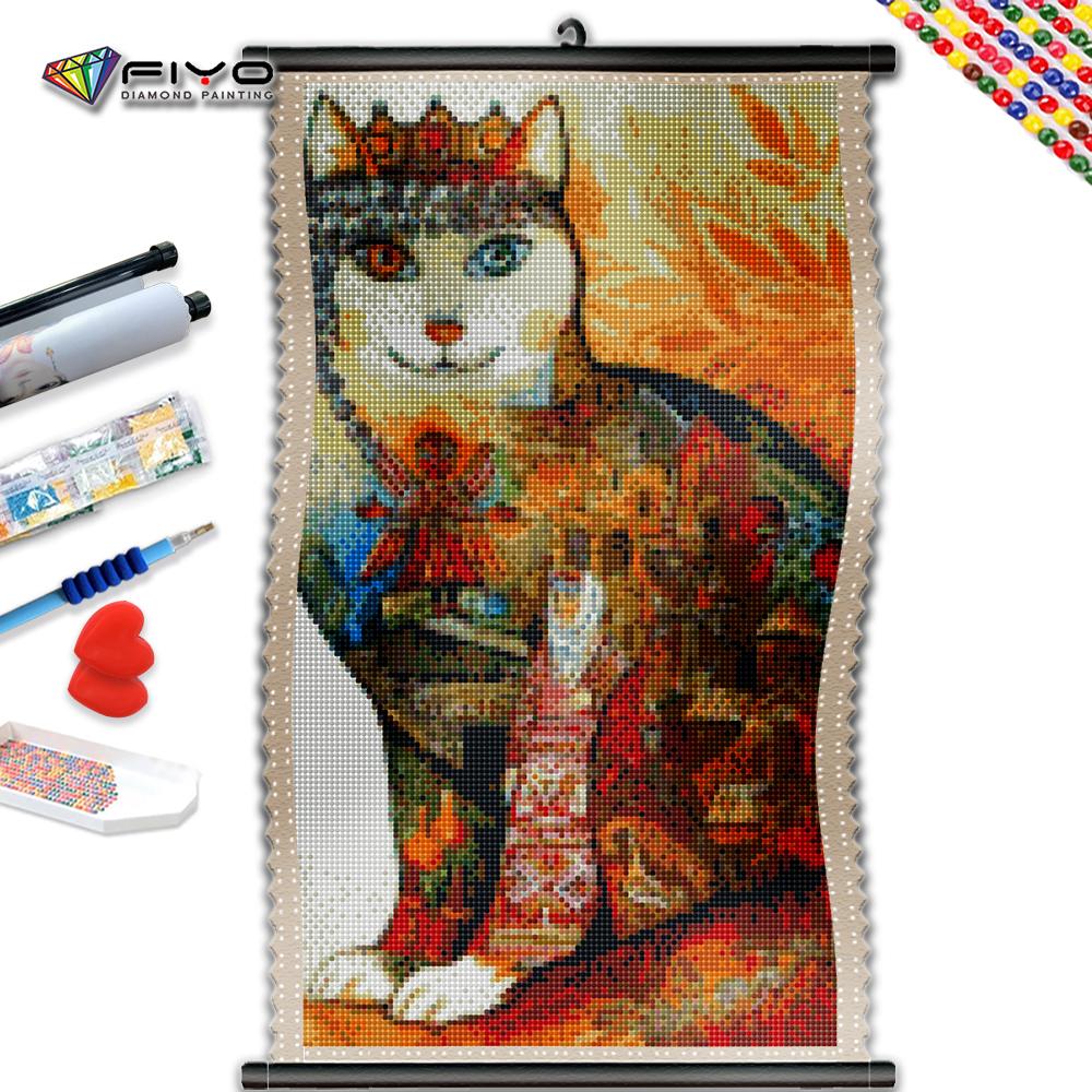 

5D DIY Рамка Алмазная картина Милый кот Вышивка Подсолнух Мозаика Животное Наборы для вышивки крестом Домашний декор