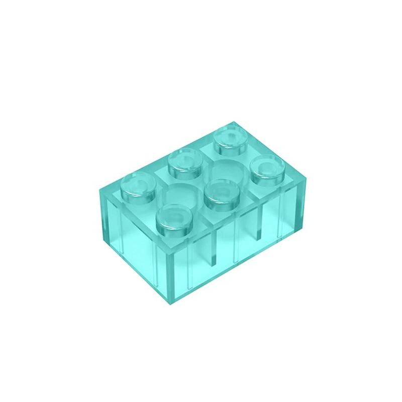 10PCS Building Blocks DIY Thick 2x4 Dots 16Color Bricks Size Compatible With 3002 Kids Toys Educational for Children