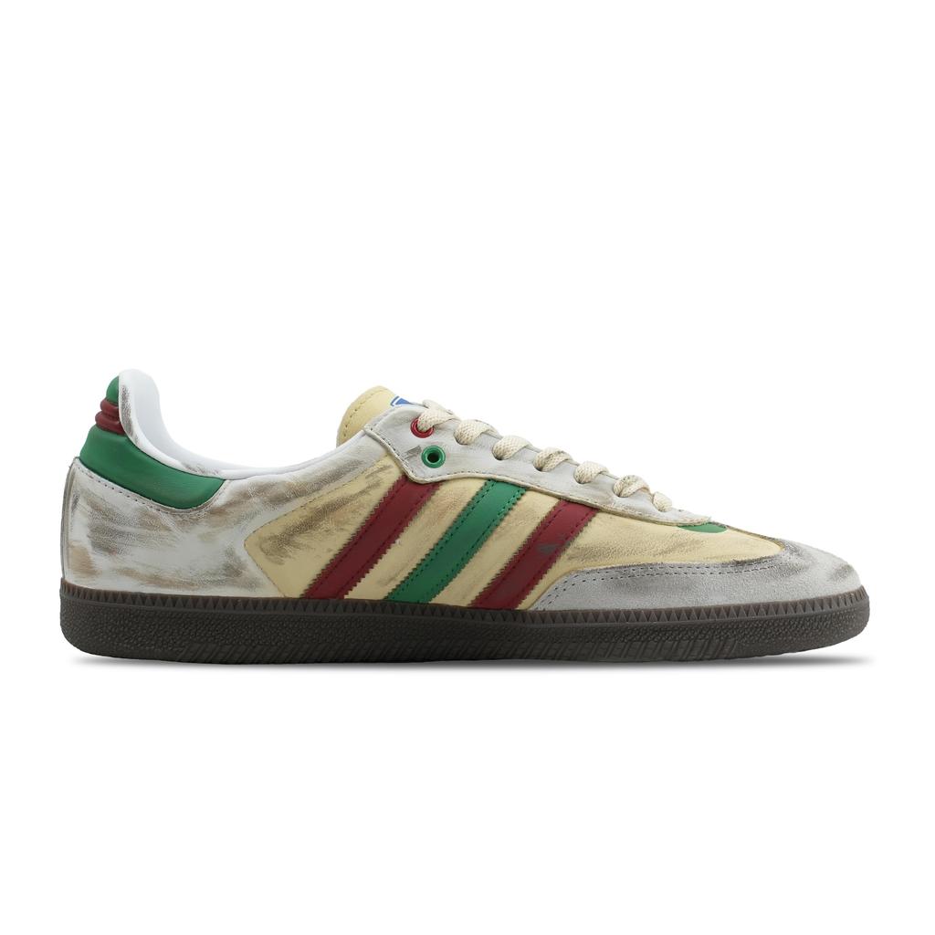 adidas Originals SAMBA OG Low Top Skateboard Shoes Unisex Beige Gray IG1024(Team162-)