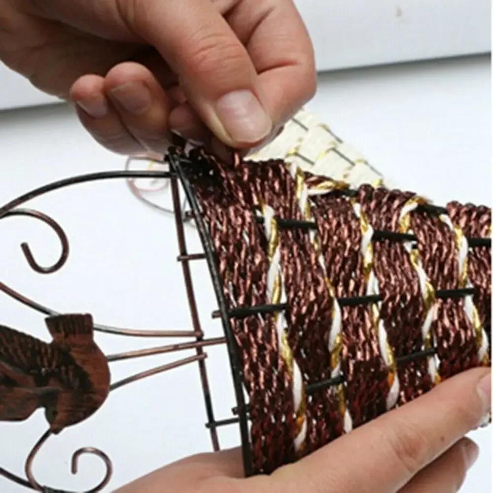 Natural Rattan Wall Planter Hanging Flower Pot Hanger  Garden Wall Decoration Planters for Indoor Plants