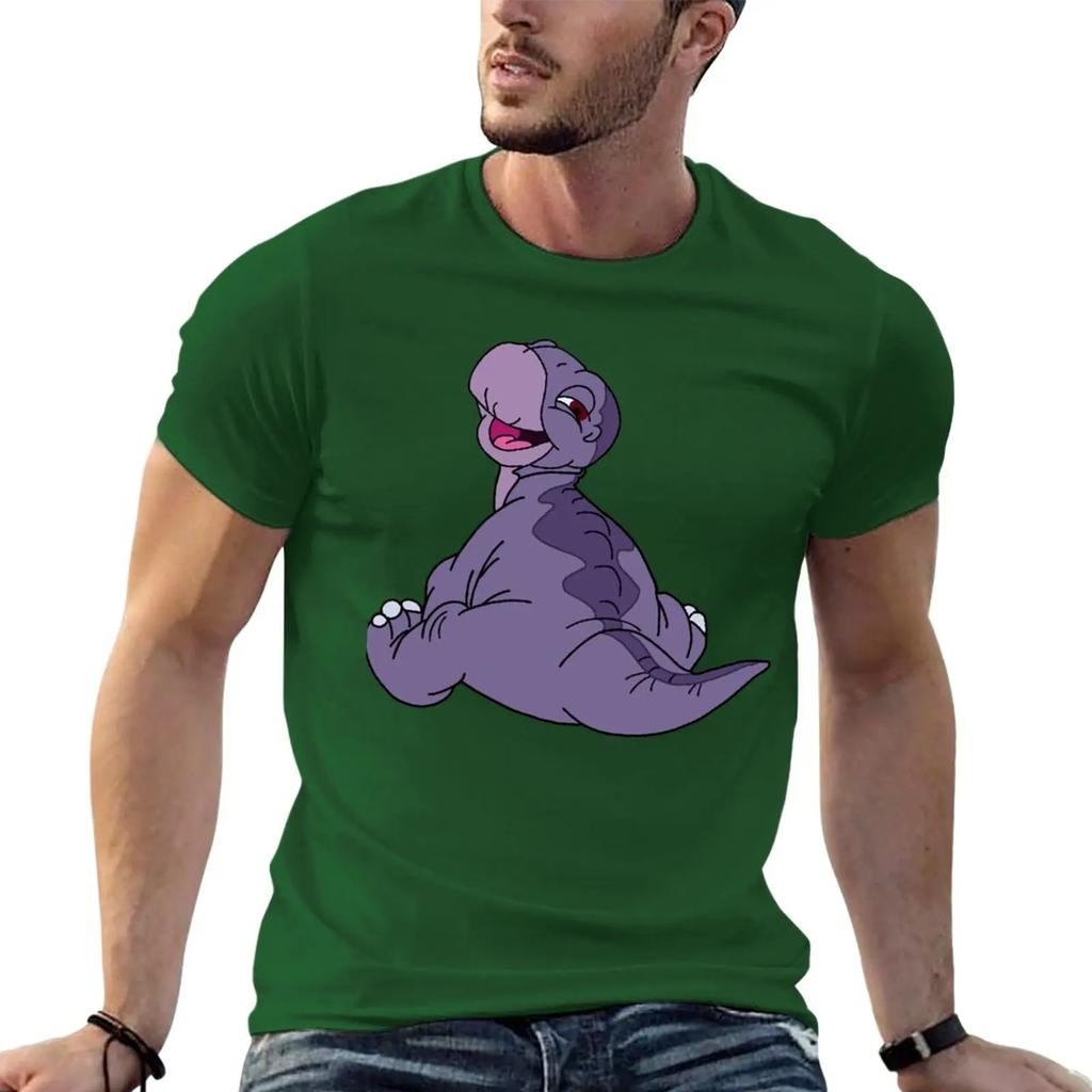 Neues Baby Littlefoot Land Before Time T-Shirt schnelltrocknendes T-Shirt Sommeroberteil Herren weiße T-Shirts