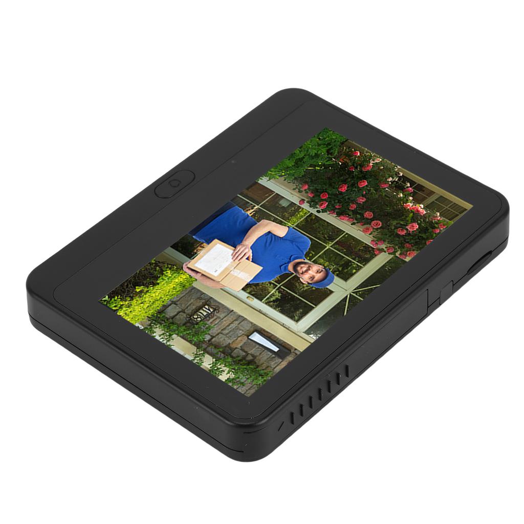 Türspionkamera 1080P 4,3-Zoll Farb-LCD-Bildschirm 2-Wege-Gegensprechanlage PIR-Personenerkennung Digitaler Türspion für Zuhause